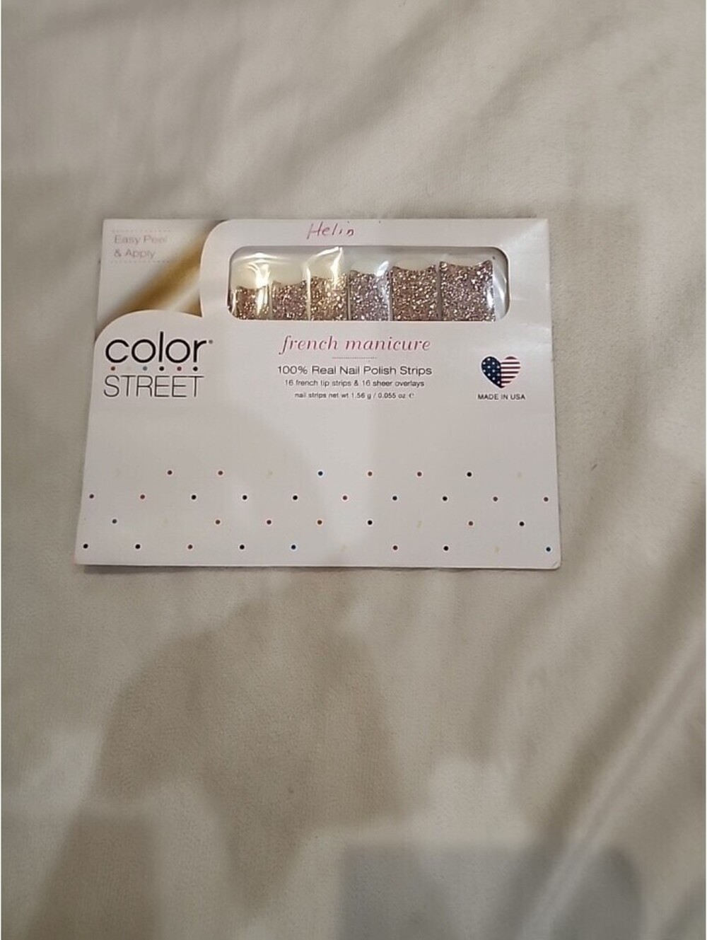Color Street 100% Real Nail Polish Strips Many Retired Frech Manicure USA